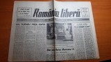 Ziarul romania libera 26 iulie 1990-art. cine este marian munteanu ?