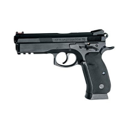 Replica ASG CZ 75 SP-01 Shadow CO2 GNB arma airsoft pusca pistol aer comprimat sniper shotgun Replica ASG CZ 75 SP-01 Shadow CO2 GNB arma airsoft pusca pistol aer comprimat sniper shotgun