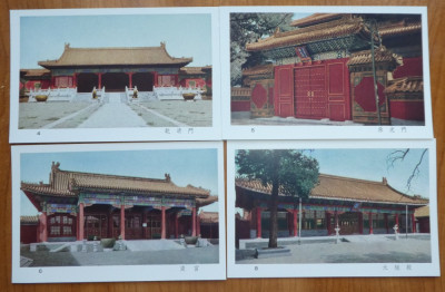 10 carti postale China , necirculate ,aduse la vizita oficiala a lui Petru Groxa foto