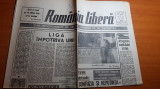 Ziarul romania libera 31 august 1990-art. cernavoda-cernobilul de langa noi