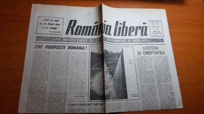 romania libera 18 iulie 1990-procesul de la sibiu, incep sa apara surprizele foto