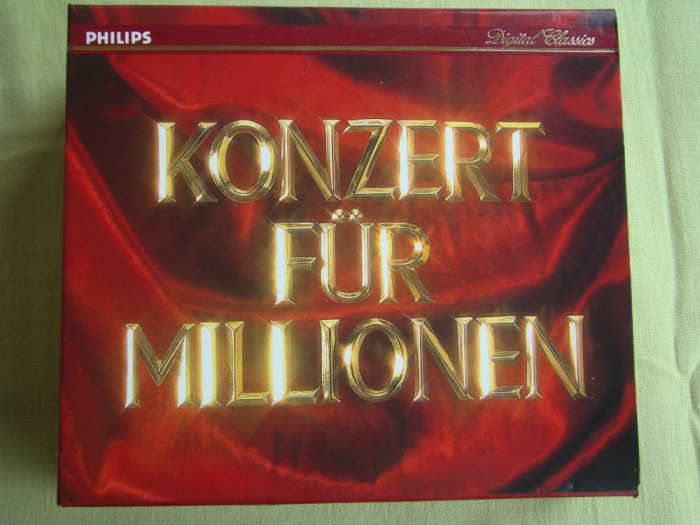 Concert For Millions Vol. 1 - 5 C D Originale ca NOI (Philips DDD)
