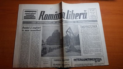 romania libera 1 aprilie 1990-aniversare a 80 de ani a lui eugen ionescu foto