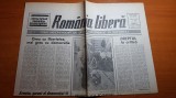 romania libera 31 martie 1990-art. &quot;greu cu libertatea, mai greu cu democratia &quot;