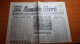 ziarul romania libera 6 aprilie 1990-domnul ministru mihai sora are dreptete