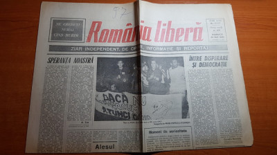 romania libera 20 mai 1990- ziua in care romania votaza presedintele tarii foto