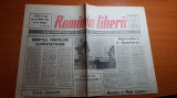 Romania libera 20 iunie 1990-CM italia -romania in optimi, art. mineriada