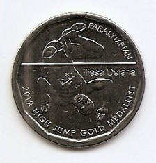 Fiji 50 Cents 2013 - (Iliesa Delana) 27.3 mm KM-515 UNC !!! foto