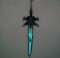 Breloc World of Warcraft Wow Arthas sabie Frostmourne straluceste intuneric