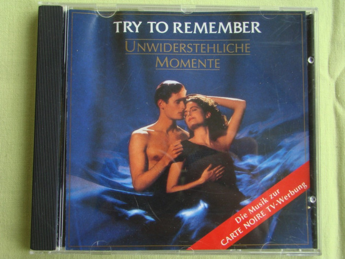 TRY TO REMEMBER / THE MASK (Music&#039;s Motion Pictures) - 2 C D Originale ca NOI