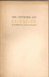 Din cantecele lui Li -Tai- Pe ( in romaneste de Adrian Maniu ) - 1957