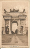 (A1) carte postala-ITALIA-Milano-Arco della Pace, Necirculata, Printata