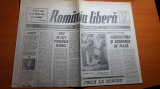 ziarul romania libera 28 august 1990-art. cimitirul straulesti 2 - o enigma