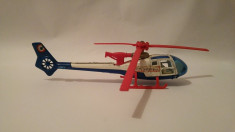 Macheta elicopter Majorette Gazelle, Made in France, Metal si plastic, 13cm foto