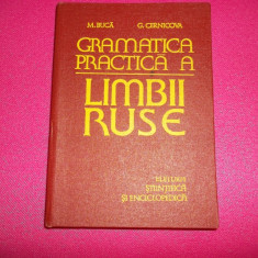 Gramatica Practica A Limbii Ruse 493pagini/ M.buca , G.cernicova