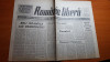Ziarul romania libera 11 februarie 1990- art. dosarele genocidului - canalul