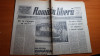 Ziarul romania libera 14 februarie 1990- art. cum au ajuns minerii la bucuresti