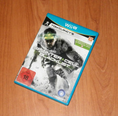 Joc Nintendo Wii U - Splinter Cell Blacklist foto