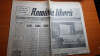 Ziarul romania libera 26-27 august 1990-art. manifestatie in centrul capitalei