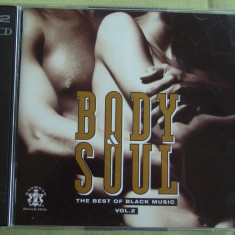 BODY AND SOUL - The Best Of Black Music Vol. 2 - 2 C D Originale ca NOI