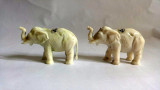 Lot 2 figurine marca Titze, elefanti , cca 6cm, detalii fine