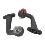 Lampa laterala gabarit cu LED Rosu-Alb 24V E4-Mark COD: TR0668004PALR, Universal, Oem