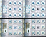 Romania 2010, LP 1869 a + 1869 b, Ceramica - Cahle, minicoli, MNH! LP 108,16 lei