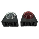 Lampa laterala gabarit cu LED Rosu-Alb 24V E4-Mark COD: BK69054, Universal, Oem
