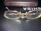 Ochelari de vedere vintage GIORGIO ARMANI aurii, rame originale, lentile distanta/apropiere. Transport gratuit!