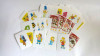 Lot 33 cartonase stickere Familia Simpson desene animate, IPER la grande
