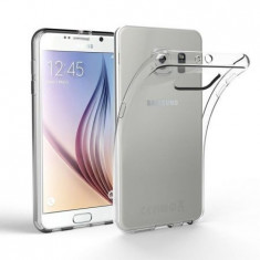 Husa protectie IMPORTGSM pentru Samsung Galaxy S6 Edge Plus (G928), Silicon, Capac Spate, Ultra Slim, Transparenta foto