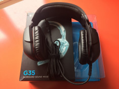 Casti gaming Logitech G35 foto