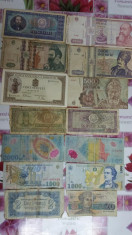 Bancnote si monede vechi foto