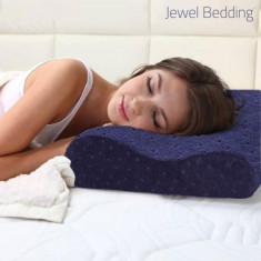 Perna Jewel Bedding cu Spuma cu Memorie si Sac foto