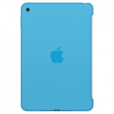 Husa protectie APPLE pentru Tableta iPad Mini 4, Silicon, Capac Spate, Blue foto