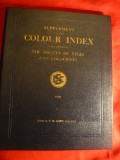 Supliment Catalog -Index Culori de Society of Dyers and Colourists 1928 - lb.eng