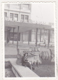 Bnk foto - Piatra Neamt - Hotel Ceahlau - anii `70, Alb-Negru, Romania de la 1950, Cladiri