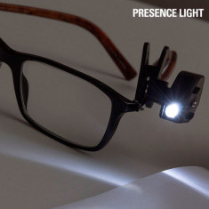 Clips cu LED pentru Ochelari Presence Light foto