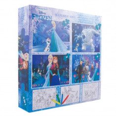 Puzzle 4 in 1 Frozen foto