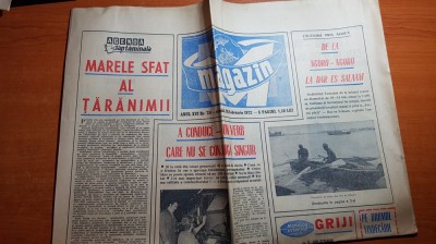 ziarul magazin 26 februarie 1972 foto
