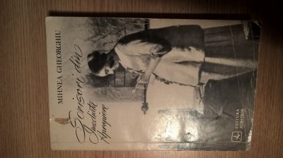 Mihnea Gheorghiu - Scrisori din imediata apropiere (Editura Albatros, 1971) foto