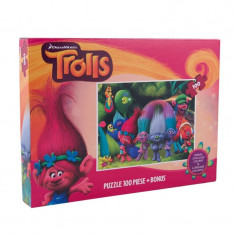 Puzzle 100 piese Trolls foto