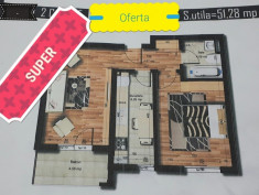 Oferta Apartament 2 camere, 52mp,Militari Carrefour, decomandat foto