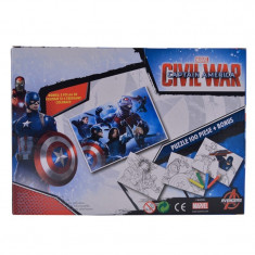 Puzzle 100 piese Captain America foto