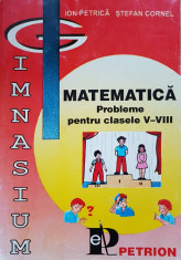 MATEMATICA PROBLEME PENTRU CLASELE V-VIII - Ion Petrica, Stefan Cornel foto