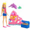 Set joaca Papusa Barbie Comoara din ocean si delfinul magic FCJ29 Mattel