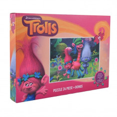 Puzzle 24 piese Trolls foto