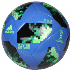 World Cup Glider minge fotbal albastru n. 5 foto