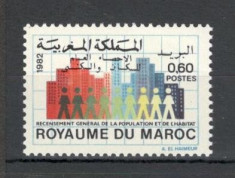 Maroc.1982 Recensamintul MM.379 foto