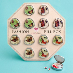cutii pentru medicamente in forma de evantai in modele destul de fluture foto